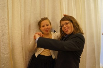 At Josh and Rebecca's Wedding